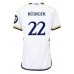 Real Madrid Antonio Rudiger #22 Hjemmedrakt Dame 2023-24 Korte ermer